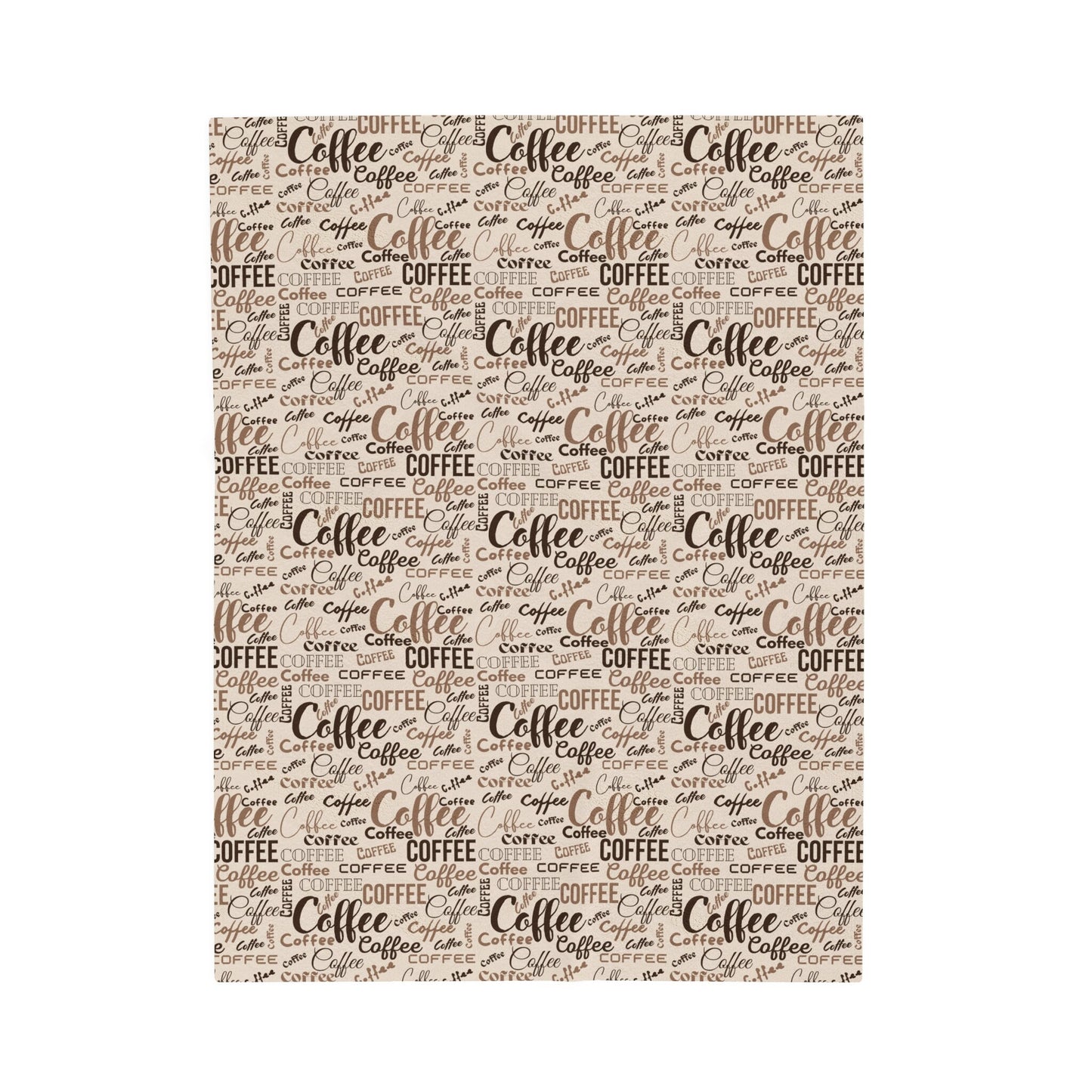 Coffee Shop Blanket Coffee Lover Blanket Cafe Throw Coffee Decor for Mom Coffeehouse Decor Coffee Bedding Coffee Lover Gift Brown Decor