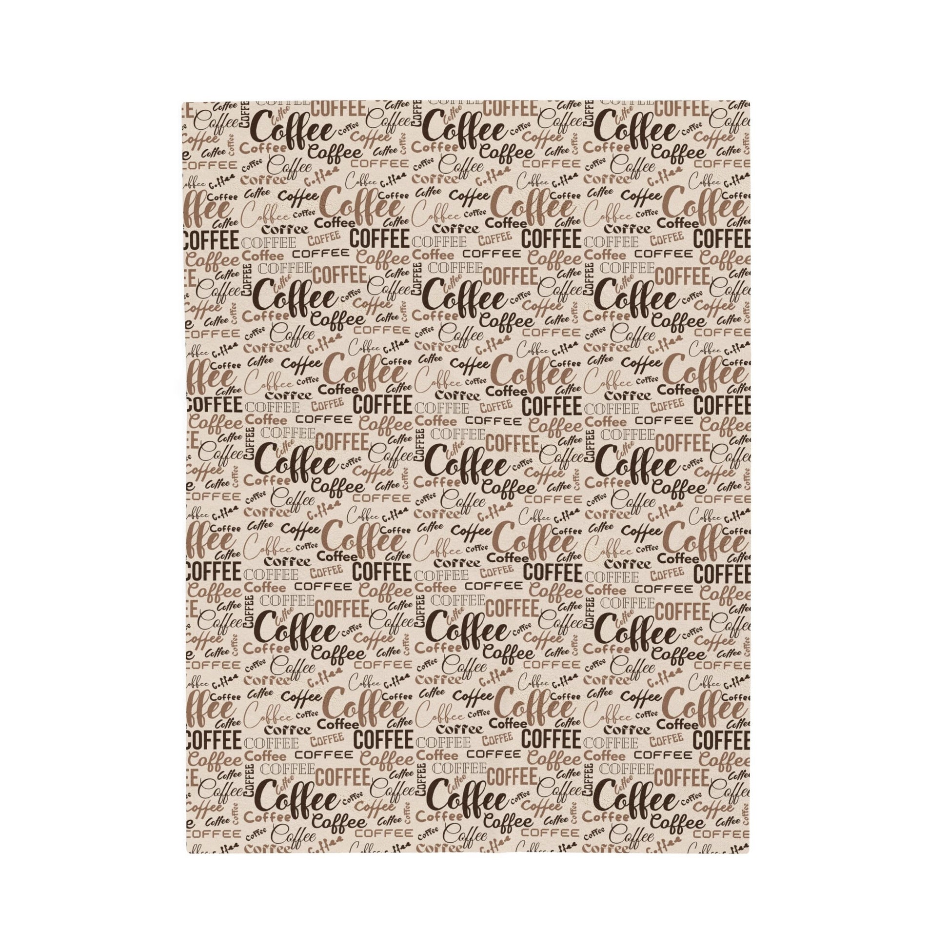 Coffee Shop Blanket Coffee Lover Blanket Cafe Throw Coffee Decor for Mom Coffeehouse Decor Coffee Bedding Coffee Lover Gift Brown Decor