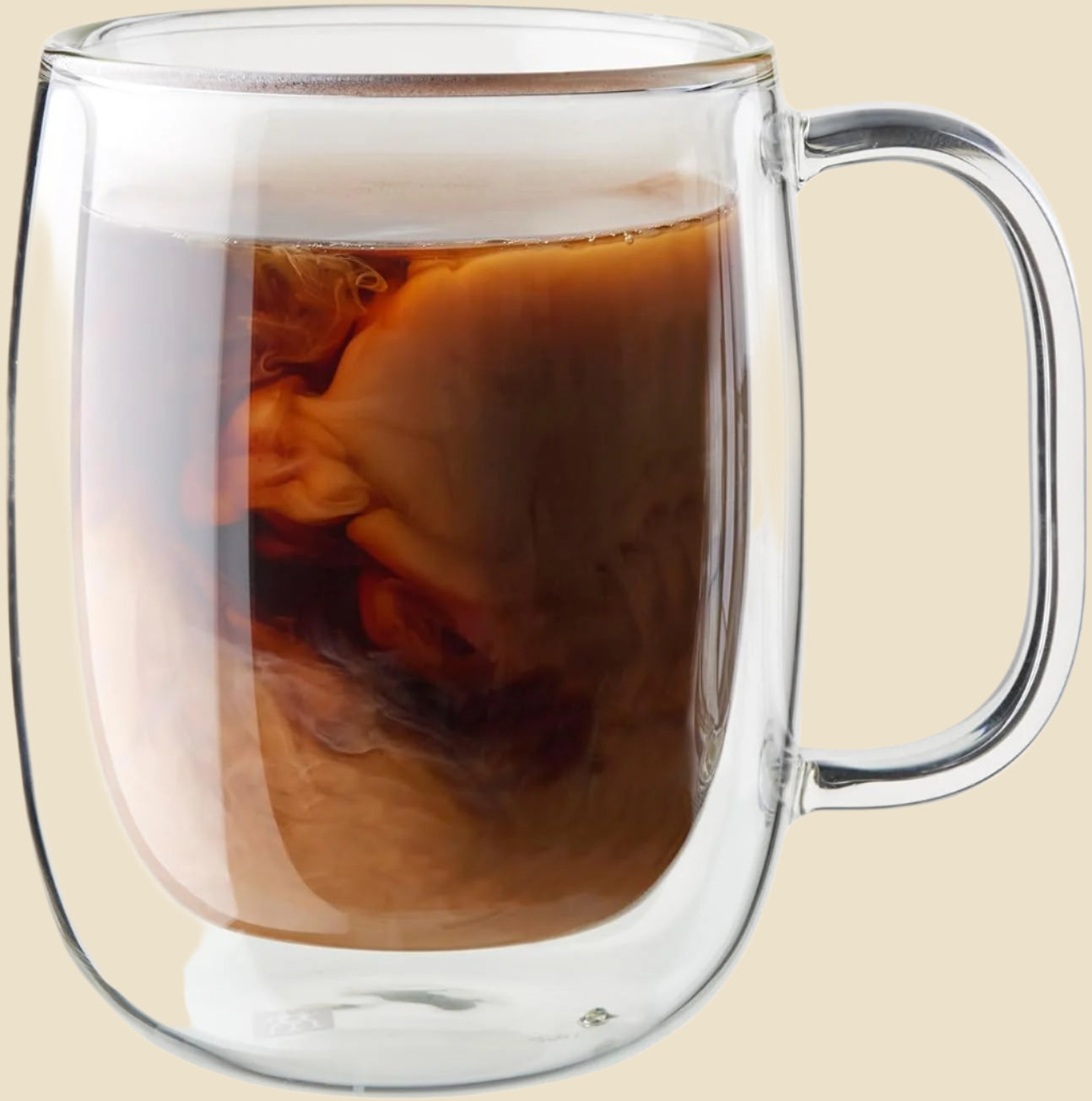 J.A. Henckels Coffee Mug 2 Piece, Clear