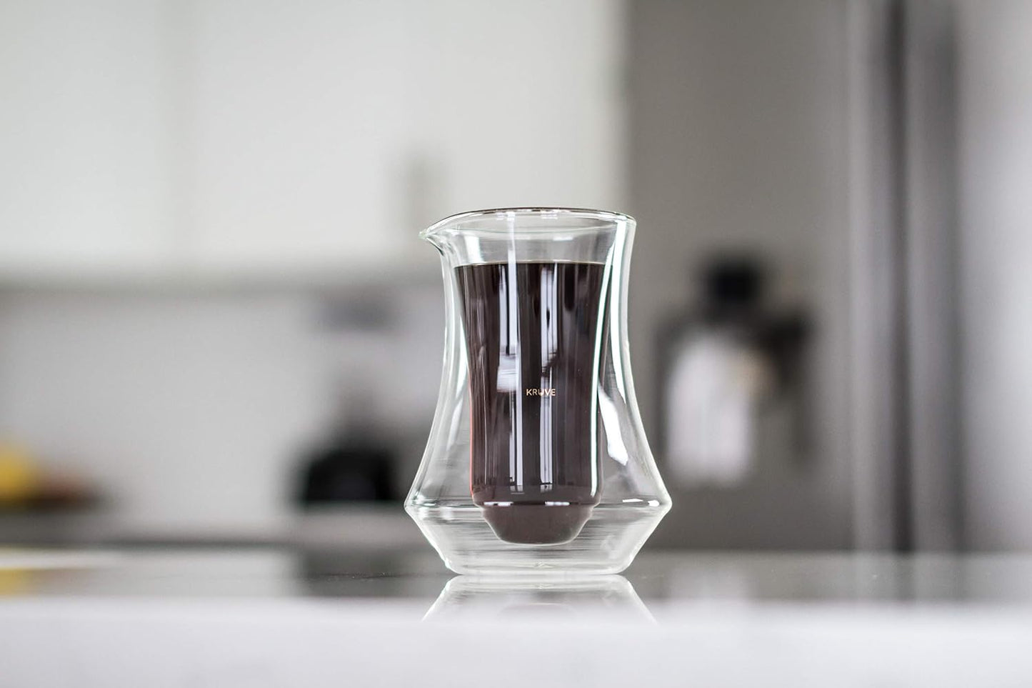 PIQUE Coffee Carafe, Hand Made, Double-Wall, Keeps Coffee Hot While Saying Cool to Touch, 10Oz (300Ml)