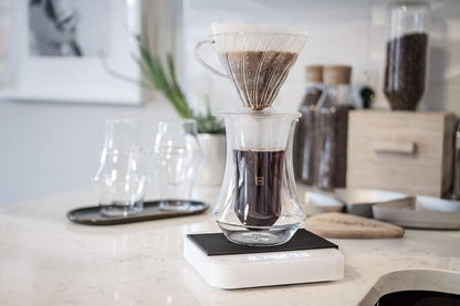 PIQUE Coffee Carafe, Hand Made, Double-Wall, Keeps Coffee Hot While Saying Cool to Touch, 10Oz (300Ml)