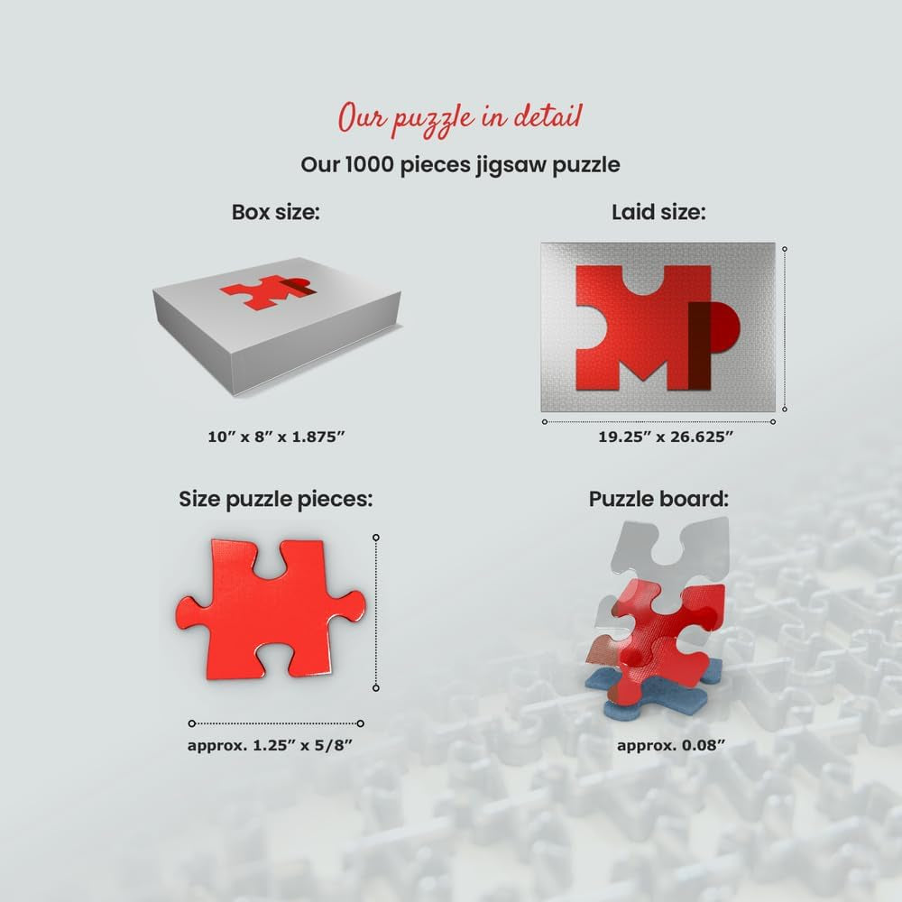 Mypuzzle Coffee, Vintage Poster - Premium 1000 Piece Jigsaw Puzzle for Adults