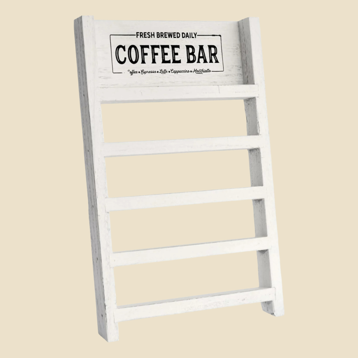 Rustic Wooden K-Cup Holder – Farmhouse Coffee Pod Organizer