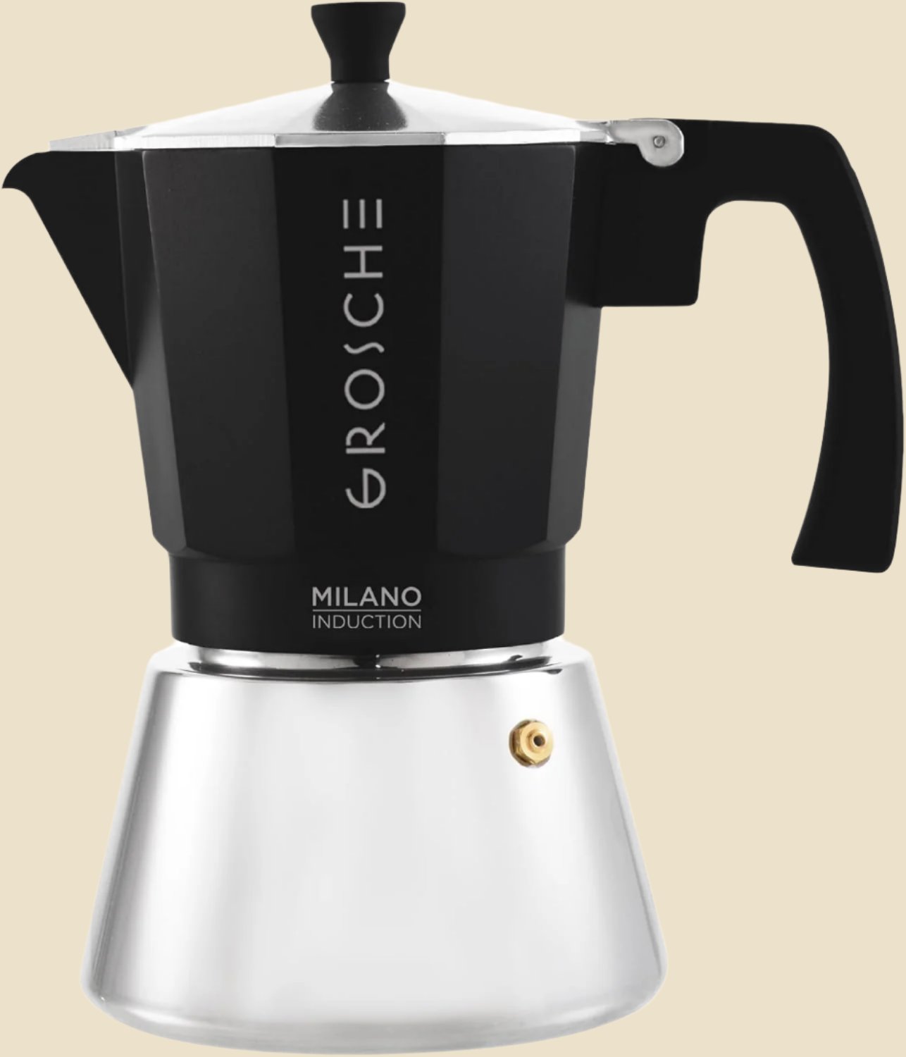 Milano Stovetop Espresso Maker Moka Pot 9 Espresso Cup, 15.2 Oz, Blue. Stove Top Coffee Maker Moka Italian Espresso Greca Coffee Maker Brewer Percolator