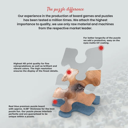 Mypuzzle Coffe, Vintage Poster - Premium 500 Piece Jigsaw Puzzle for Adults