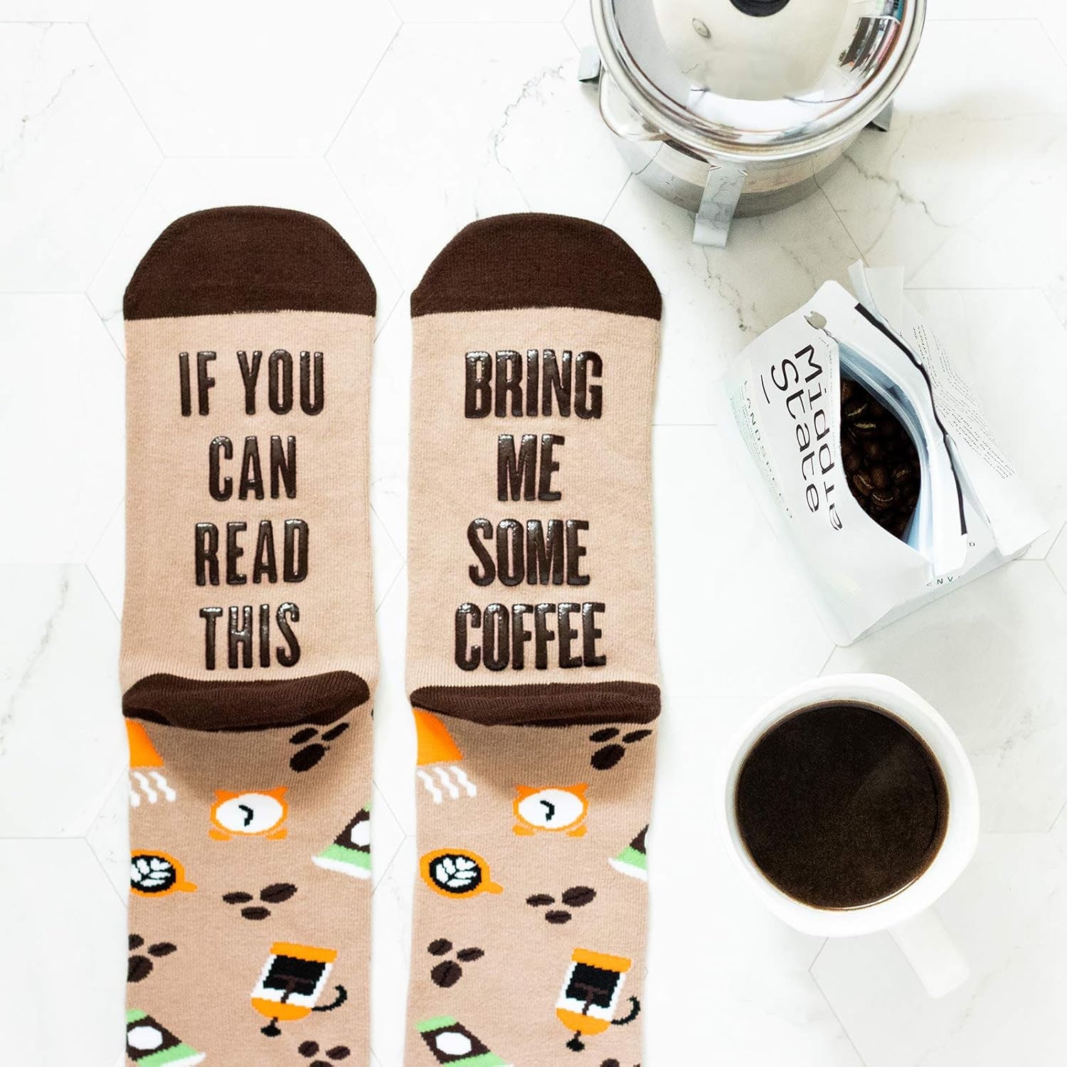 If You Can Read This, Bring Me Funny Socks - Novelty Gifts for Men, Women and Teens