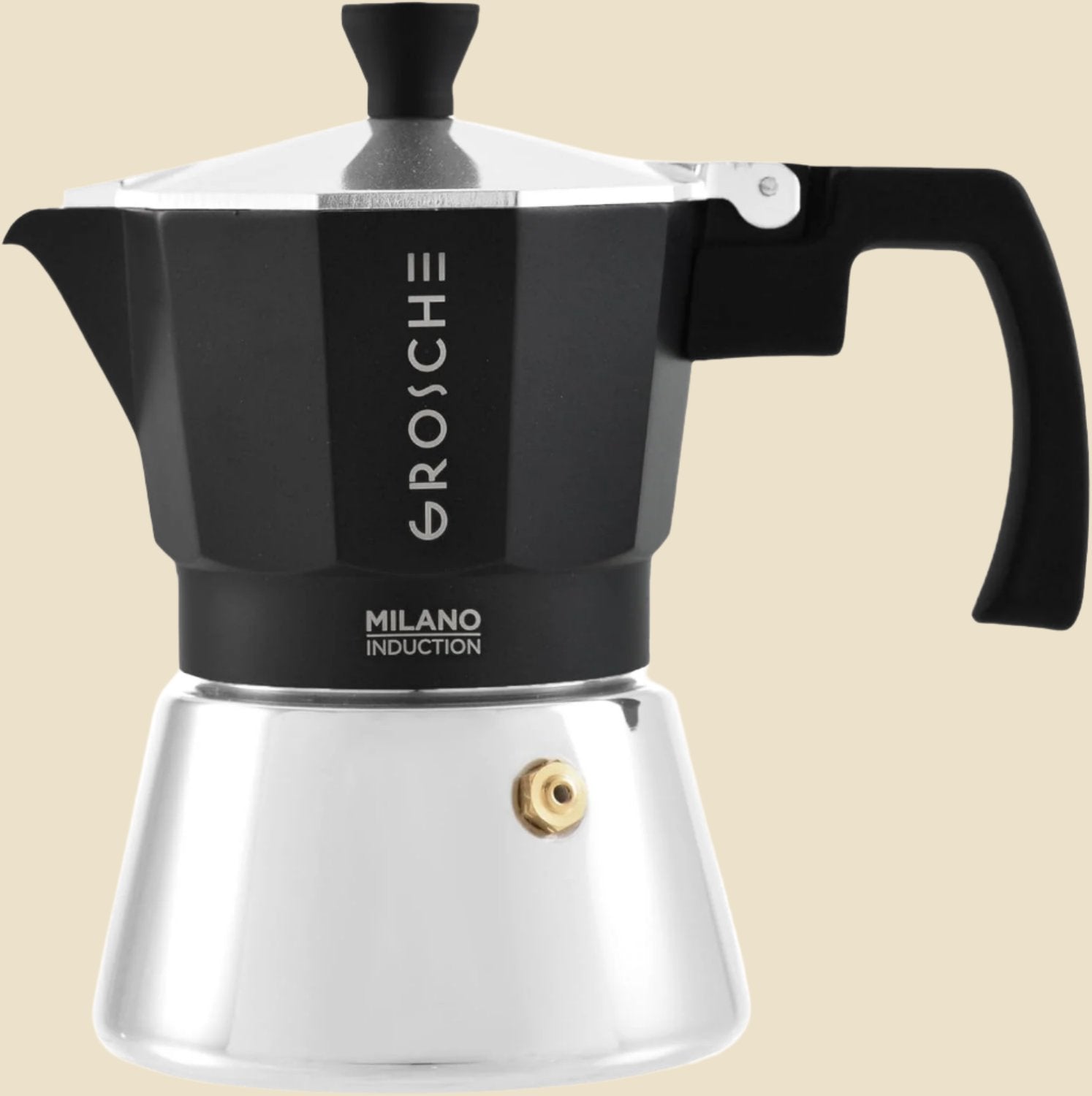 Milano Stovetop Espresso Maker Moka Pot 9 Espresso Cup, 15.2 Oz, Blue. Stove Top Coffee Maker Moka Italian Espresso Greca Coffee Maker Brewer Percolator