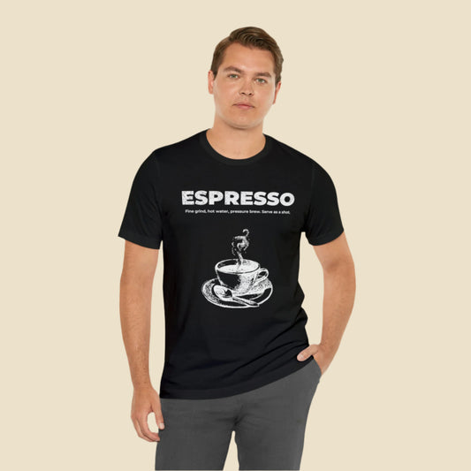 Cool Coffee T-Shirt - Coffee Lover Tee, Perfect Gift for Coffee Lovers, Funny Coffee Tee, Retro Tee, Espresso Tee, Cafe Wear