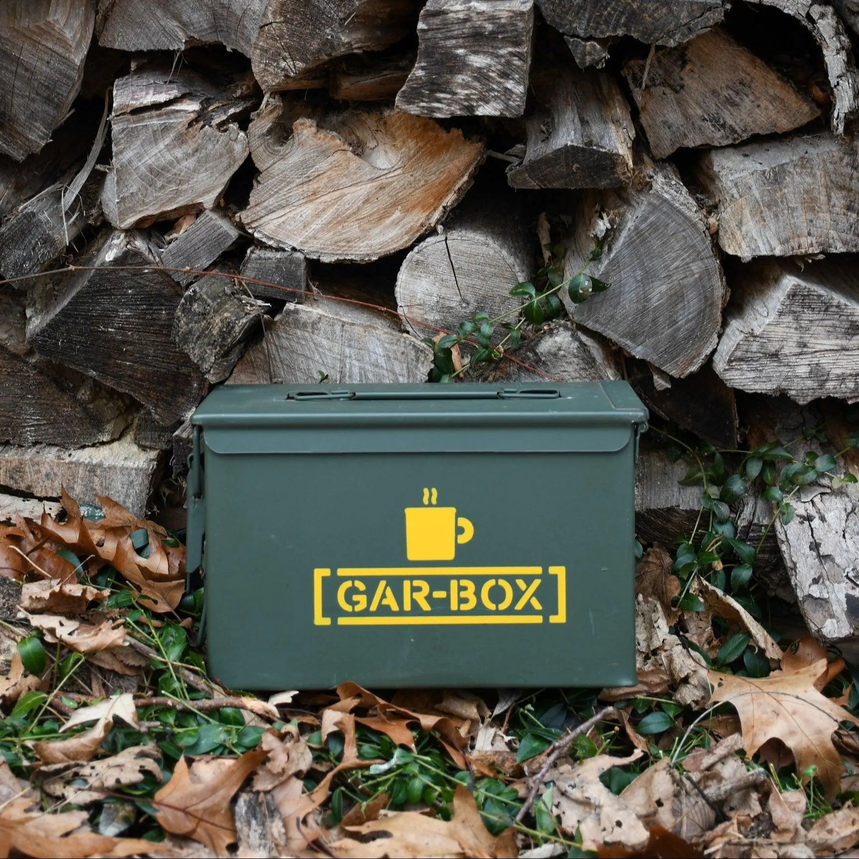 Gar-Box Military Ammo Can Portable Coffee Bar | Unique Gift | Handmade in Milwaukee