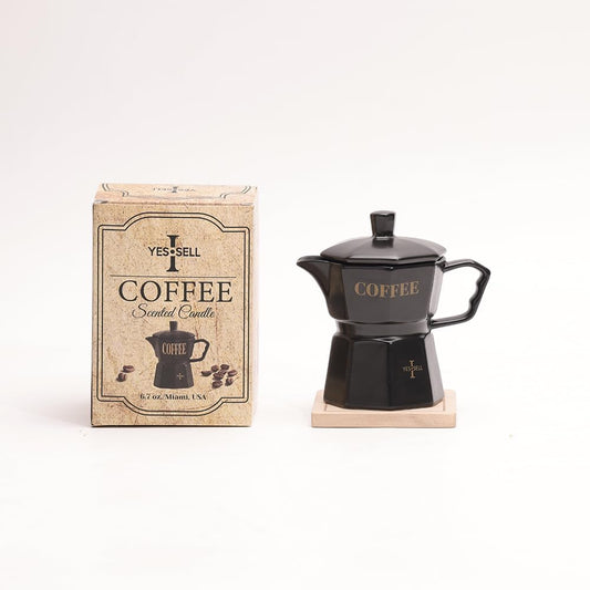 Coffee Candle with Cup Holder & Luxury Box