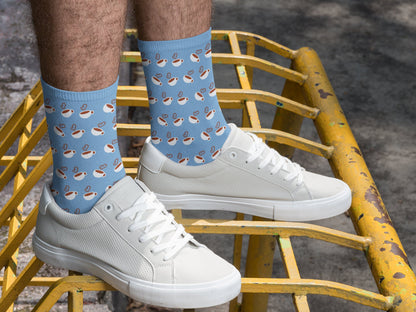 COFFEE CUP Socks, Coffee Lover Socks, Colorful Socks, Cute Fun Cool Socks, Happy Socks, Womens Socks, Mens Socks, Gift Socks