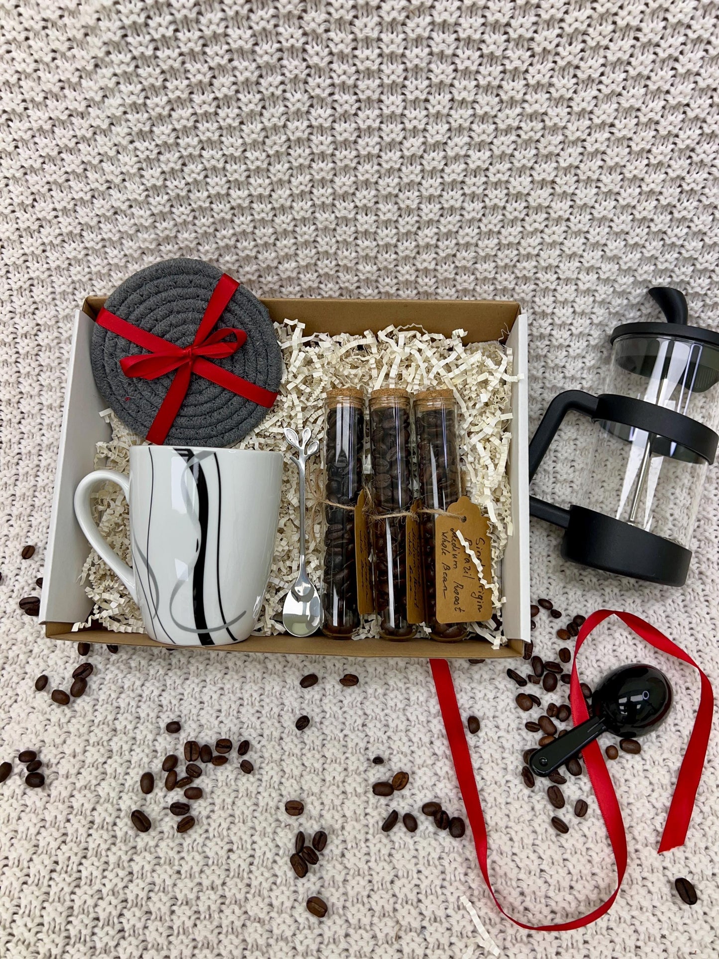 Coffee Gift Basket, Coffee Lovers Gift Box, Coffee Gift Box for Her, Coffee Gift Box for Him, Coffee Gift Samples, Corporate Gifts