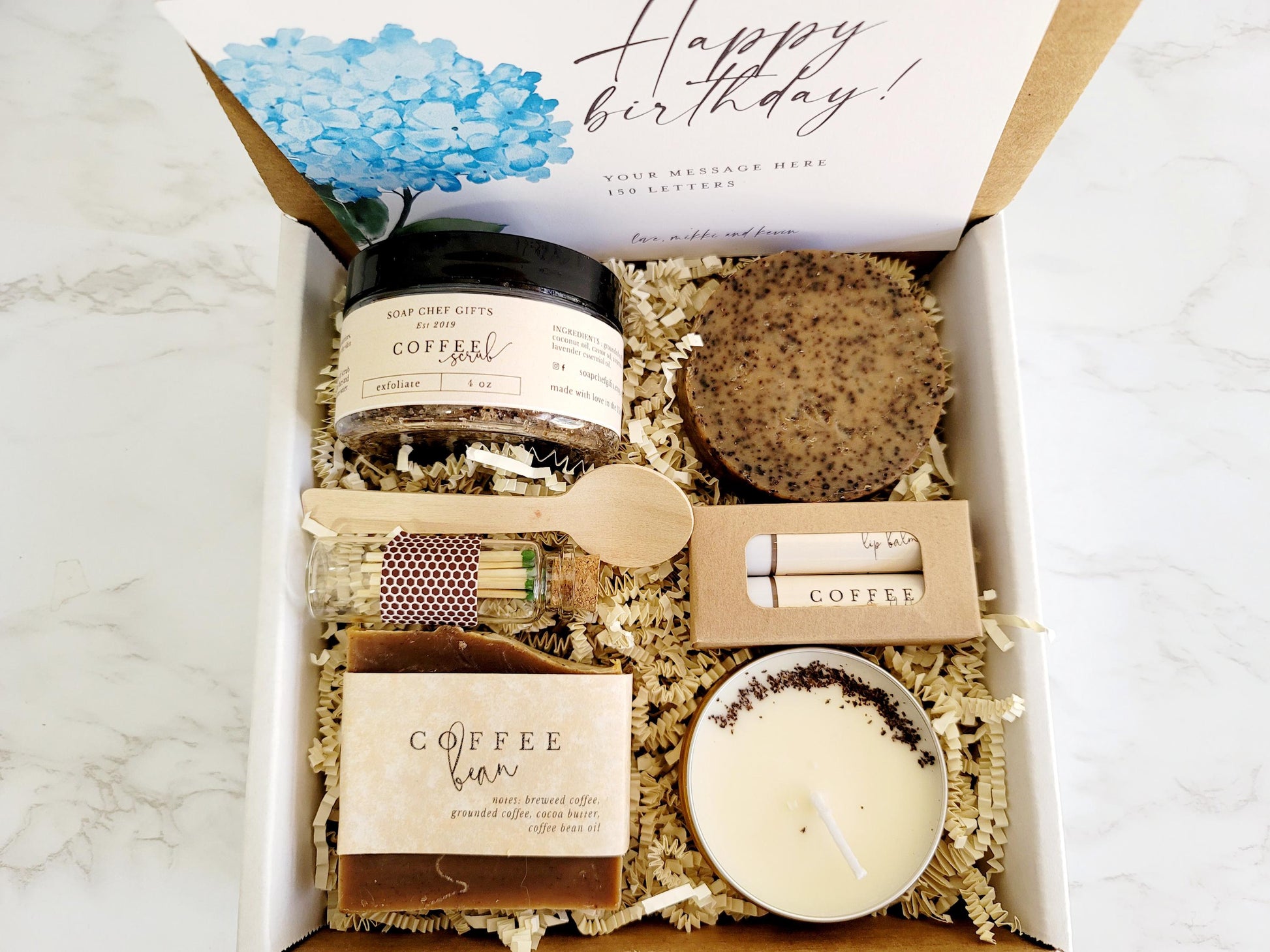 Coffee Spa Gift, Coffee Lovers Gift