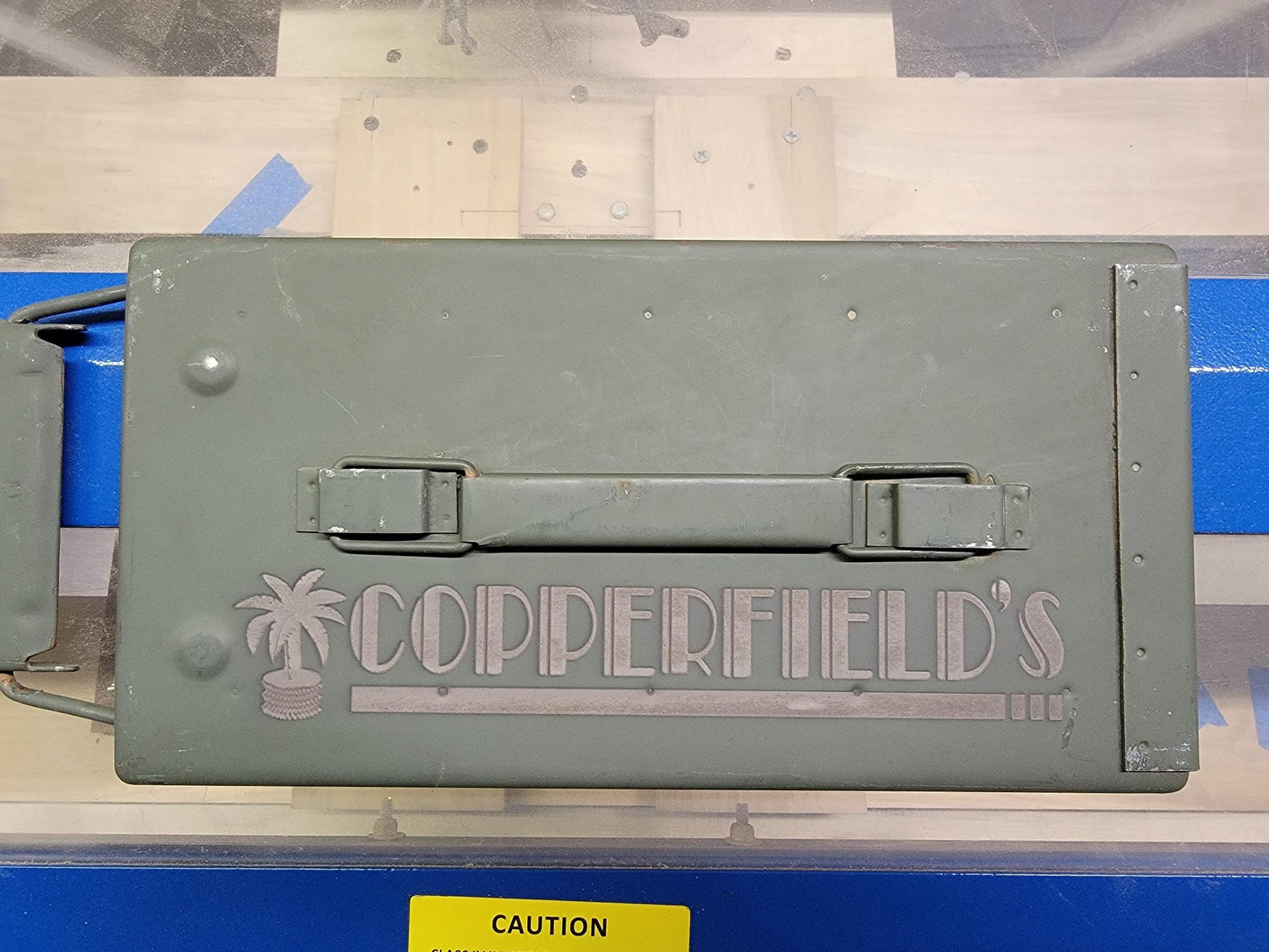 Gar-Box Military Ammo Can Portable Coffee Bar | Unique Gift | Handmade in Milwaukee