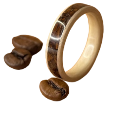 *Coffee handmade ring